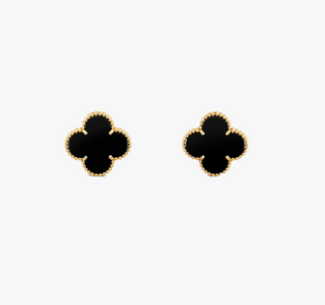 BOUCLES D'OREILLES TRÈFLE