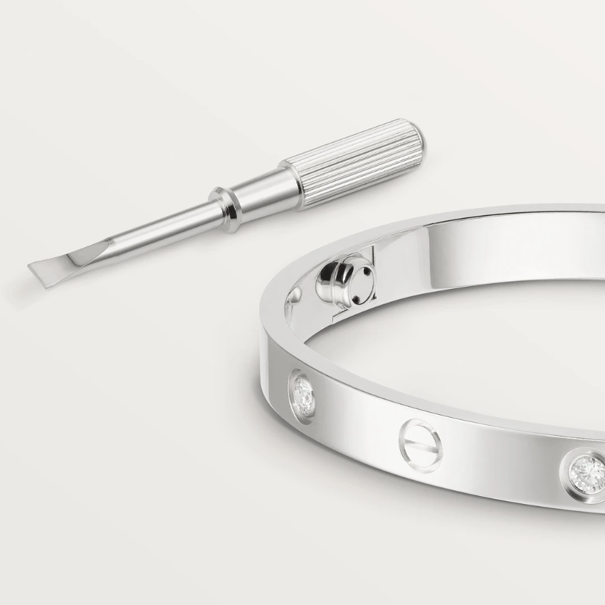 BRACELET LOVE, 4 DIAMANTS