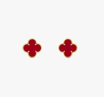 BOUCLES D'OREILLES TRÈFLE