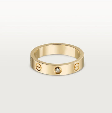 BAGUE LOVE, 3 DIAMANTS